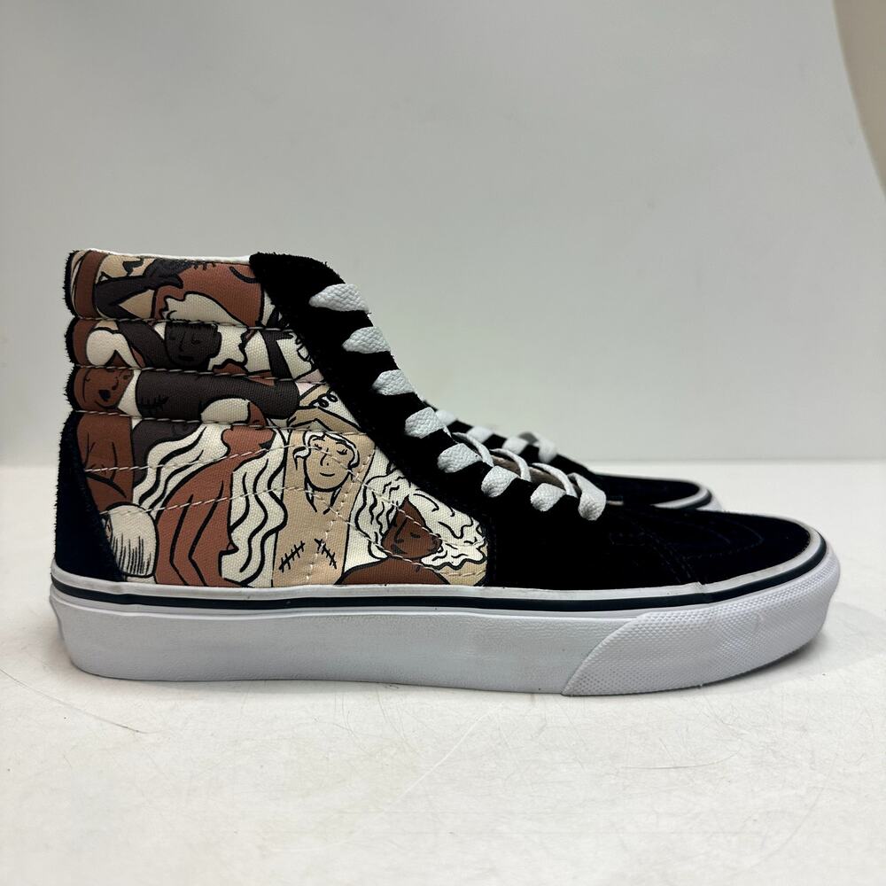 NWOT RARE VANS x CoppaFeel! Breast Cancer Awareness Sk8-Hi Sneaker Suede W 7